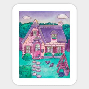 Cottage Sticker